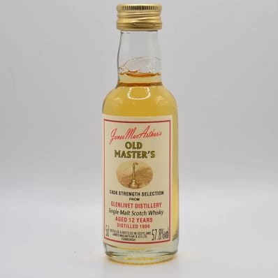 Glenlivet 12 Year Old James Macarthur's Old Masters Cask Strength 1996 5cl