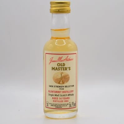 Glenturret 14 Year Old James Macarthur's Old Masters Cask Strength 1993 5cl