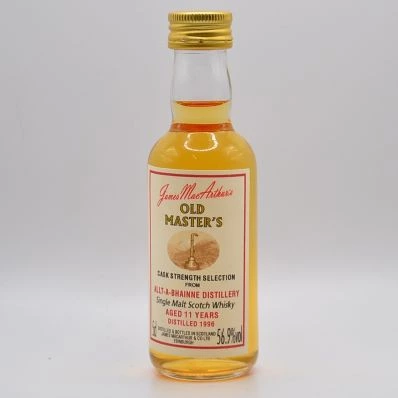 Allt A Bhainne 11 Year Old James Macarthur's Old Masters Cask Strength 1996 5cl