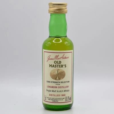 Longmorn James Macarthur's Old Masters Cask Strength 1990 5cl