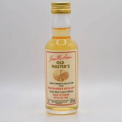 Bruichladdich 19 Year Old James Macarthur's Old Masters Cask Strength 1988 5cl