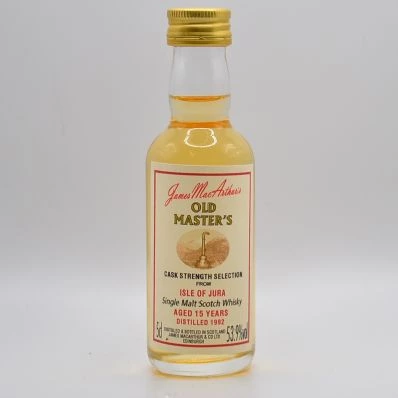 Jura 15 Year Old James Macarthur's Old Masters Cask Strength 1992 5cl
