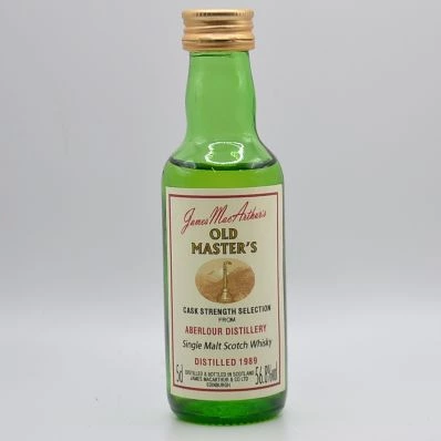 Aberlour James Macarthur's Old Masters Cask Strength 1989 5cl