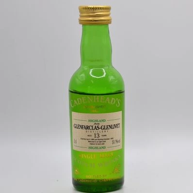 Glenfarclas 13 Year Old Cadenhead Glenlivet 1980 5cl