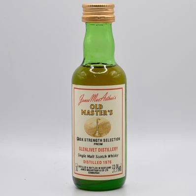 Glenlivet James Macarthur's Old Masters Cask Strength 1976 5cl
