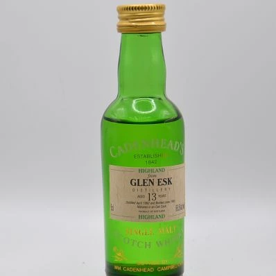 Glenesk 13 Year Old Cadenhead Cask Strength 1982 5cl