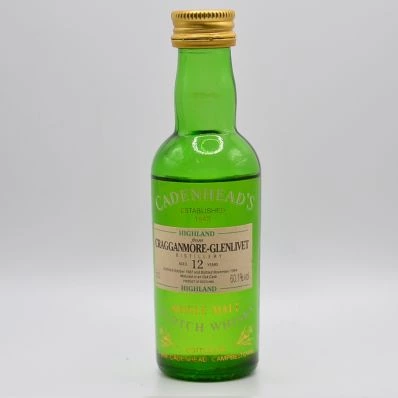 Cragganmore 12 Year Old Cadenhead Glenlivet 1982 5cl