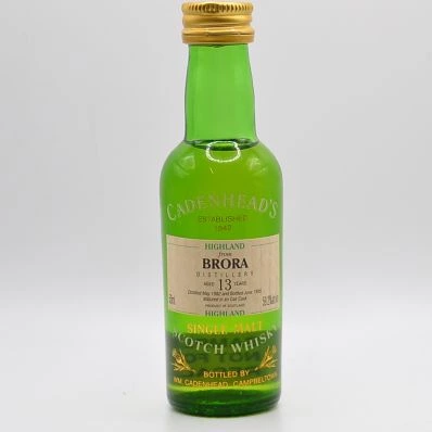 Brora 13 Year Old Cadenhead Cask Strength 1982 5cl
