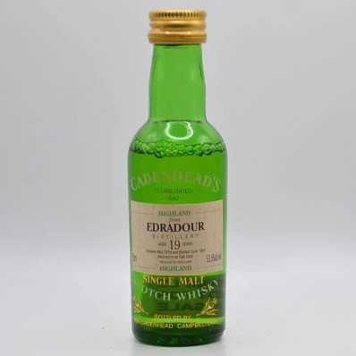 Edradour 19 Year Old Cadenhead Cask Strength 1976 5cl