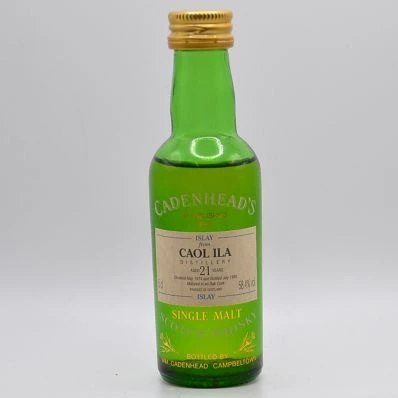 Caol Ila 21 Year Old Cadenhead Cask Strength 1974 5cl