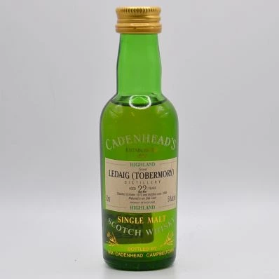 Ledaig 22 Year Old Cadenhead Cask Strength 1972 5cl