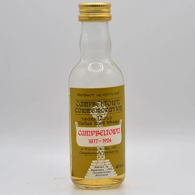 Campbeltown 12 Year Old Campbeltown Commemoration 1980s 5cl