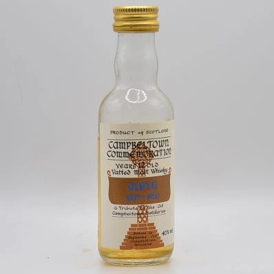 Albyn 12 Year Old Campbeltown Commemoration 1980s 5cl