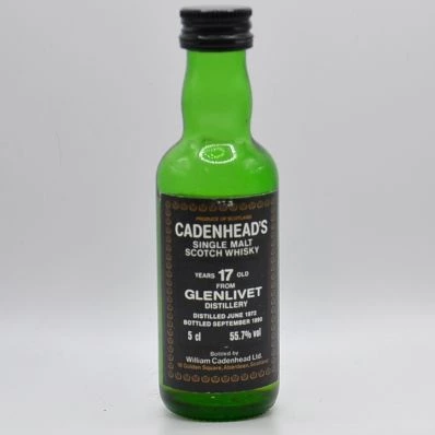 Glenlivet 17 Year Old Cadenhead 1972 5cl