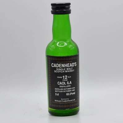 Caol Ila 12 Year Old Cadenhead 1978 5cl