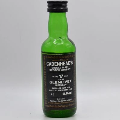 Glenlivet 17 Year Old Cadenhead Cask Strength 1972 5cl