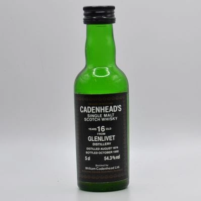 Glenlivet 16 Year Old Cadenhead Cask Strength 1974 5cl