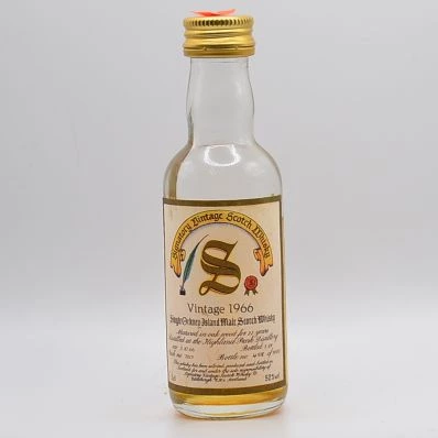 Highland Park 23 Year Old Signatory Vintage Cask Strength 1966 5cl