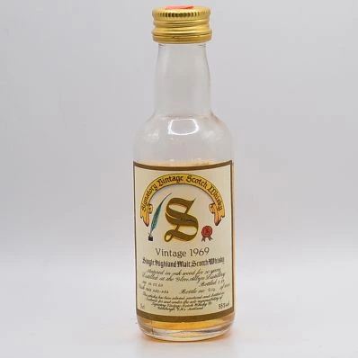 Glen Albyn 20 Year Old Signatory Vintage Cask Strength 1969 5cl