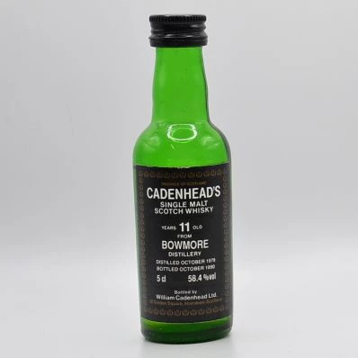 Bowmore 11 Year Old Cadenhead Cask Strength 1979 5cl