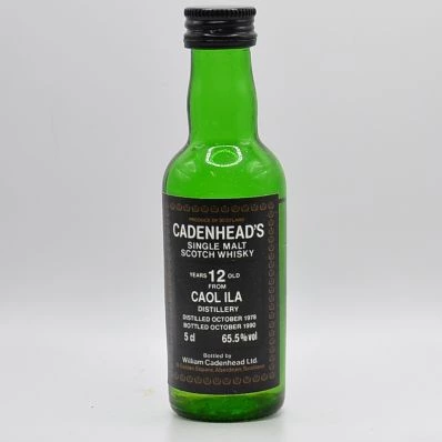 Caol Ila 12 Year Old Cadenhead Cask Strength 1978 5cl