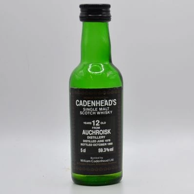 Auchriosk 12 Year Old Cadenhead Cask Strength 1978 5cl