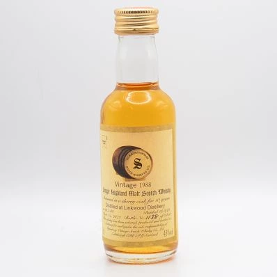 Linkwood 11 Year Old Signatory Vintage 1988 5cl
