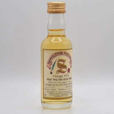 Port Ellen 18 Year Old Signatory Vintage 1974 5cl