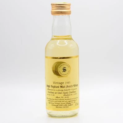Glen Spey 16 Year Old Signatory Vintage 1985 5cl