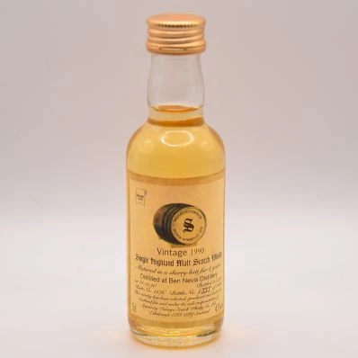 Ben Nevis 9 Year Old Signatory Vintage 1990 5cl