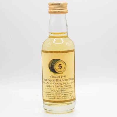 Tormore 12 Year Old Signatory Vintage 1989 5cl