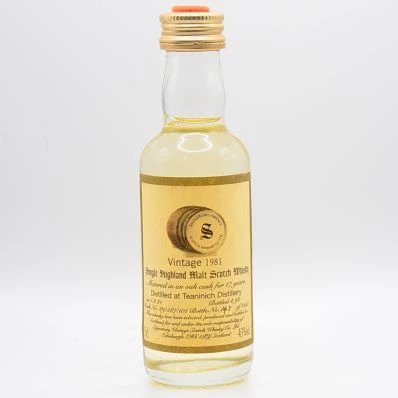 Teaninich 17 Year Old Signatory Vintage 1981 5cl