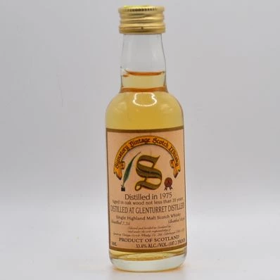 Glenturret 20 Year Old Signatory Vintage Cask Strength 1975 5cl