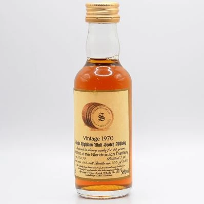 Glendronach 20 Year Old Signatory Vintage Cask Strength 1970 5cl