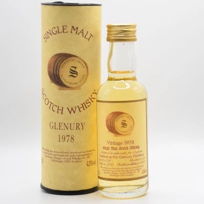 Glenury 15 Year Old Signatory Vintage 1978 5cl