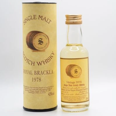 Royal Brackla 15 Year Old Signatory Vintage 1978 5cl