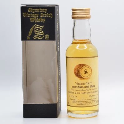 North British  14 Year Old Signatory Vintage 1978 5cl