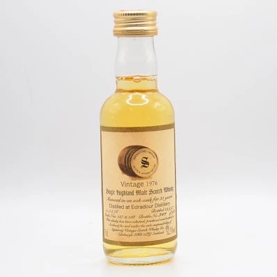 Edradour 21 Year Old Signatory Vintage Cask Strength 1976 5cl