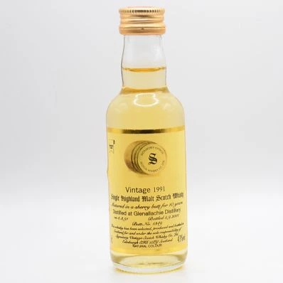 Glenallachie 10 Year Old Signatory Vintage 1991 5cl