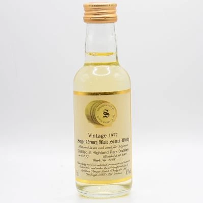 Highland Park 24 Year Old Signatory Vintage 1977 5cl