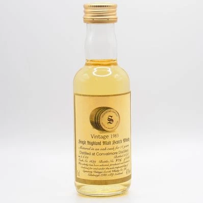 Convalmore 14 Year Old Signatory Vintage 1983 5cl