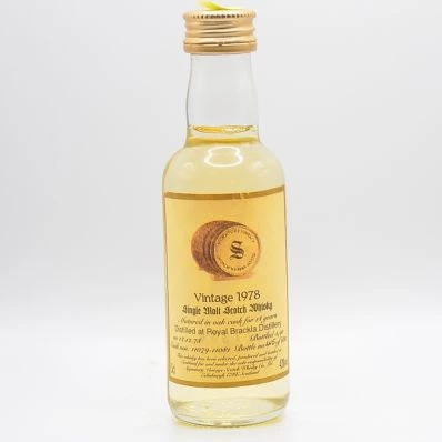 Royal Brackla 15 Year Old Signatory Vintage 1978 5cl