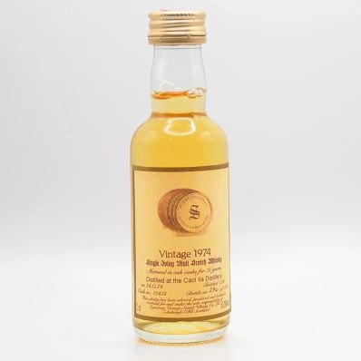 Caol Ila 20 Year Old Signatory Vintage Cask Strength 1974 5cl