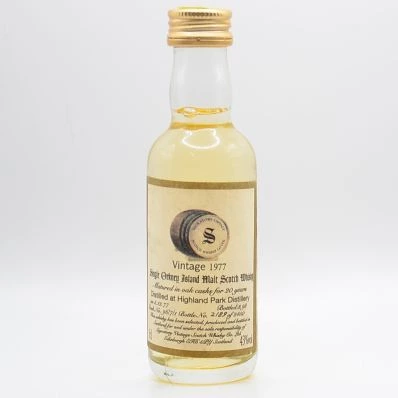 Highland Park 21 Year Old Signatory Vintage 1977 5cl
