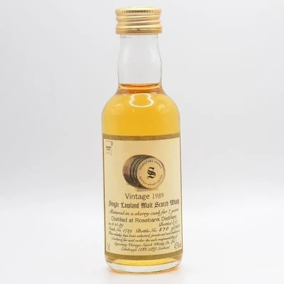 Rosebank  8 Year Old Signatory Vintage Cask 1789 1989 5cl