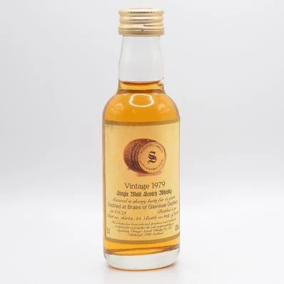 Glenlivet 16 Year Old Signatory Vintage Butt 16012 1979 5cl