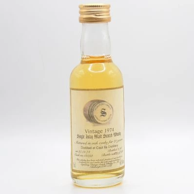 Caol Ila 22 Year Old Signatory Vintage Cask Strength 1974 5cl