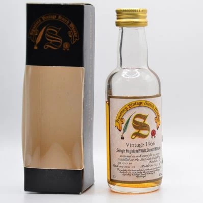 Lochside 22 Year Old Signatory Vintage Cask 7253 1966 5cl