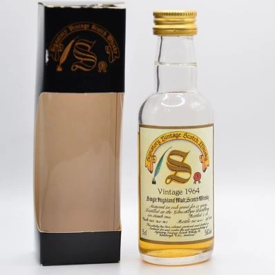 Glen Albyn 25 Year Old Signatory Vintage Cask 942-43 1964 5cl
