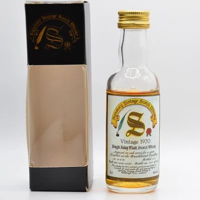 Bruichladdich 18 Year Old Signatory Vintage Cask 20354 1970 5cl